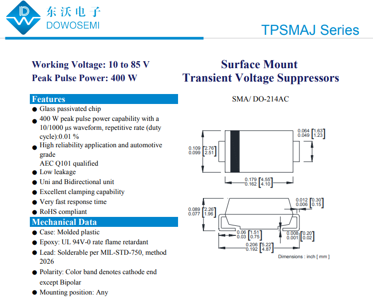 TPSMAJ系列TVS二极管.png